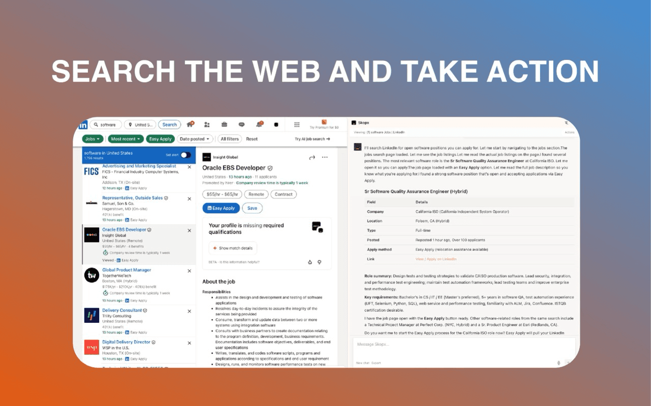Manage social media with AI