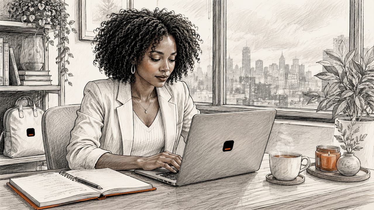 Analyst working on live data alerts at desk